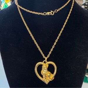 Vintage Avon Cat Necklace